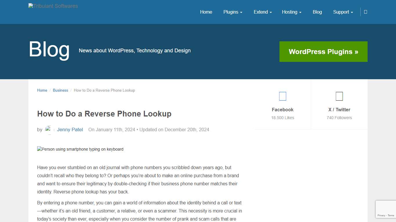 How to Do a Reverse Phone Lookup - Tribulant Blog